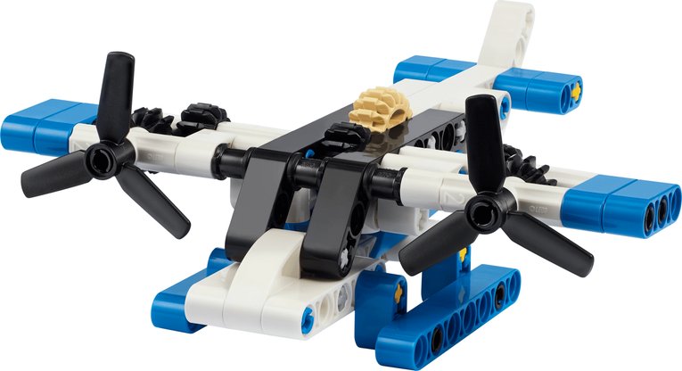 White Seaplane