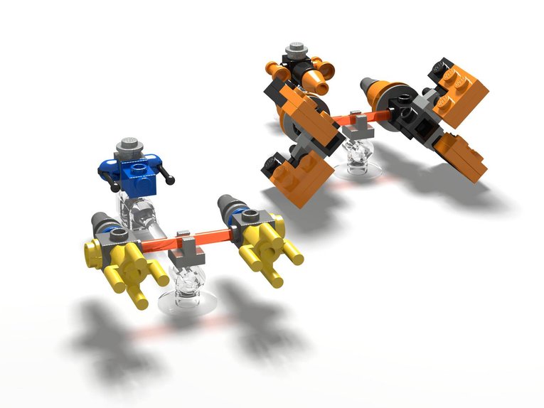 Sebulba's Podracer & Anakin's Podracer
