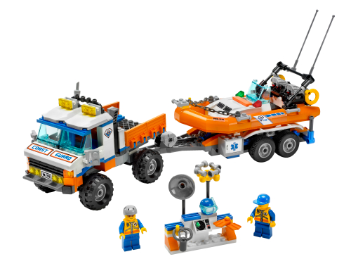 Coast Guard Truck with Speed Boat